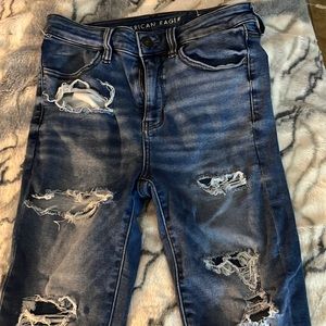 american eagle pants.  size 8